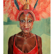 Jumping up! oil on canvas by Stella Tooth portraitist